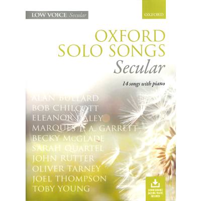 9780193556812 - Oxford solo songs - secular