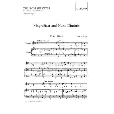 9780193852846 - Magnificat + Nunc dimittis