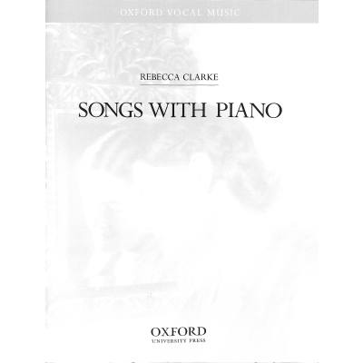 9780193864207 - Songs with piano