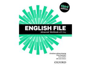 9780194502177 - English File Advanced Workbook with Key - Oxenden Latham-koenig Kartoniert (TB)