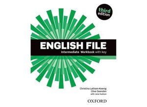 9780194519847 - Christina Latham-Koenig - GEBRAUCHT English File Intermediate Third Edition  Workbook with key (English File Third Edition) - Preis vom 15102023 050412 h