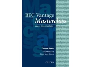 9780194531979 - BEC Vantage Masterclass Upper Intermediate Course Book Kartoniert (TB)