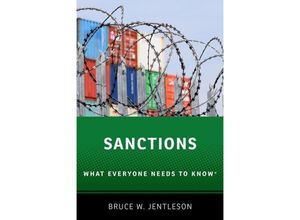 9780197530320 - What Everyone Needs to Know   Sanctions - Bruce W Jentleson Kartoniert (TB)