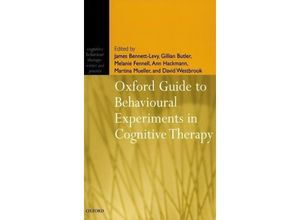 9780198529163 - Oxford Guide to Behavioural Experiments in Cognitive Therapy Kartoniert (TB)