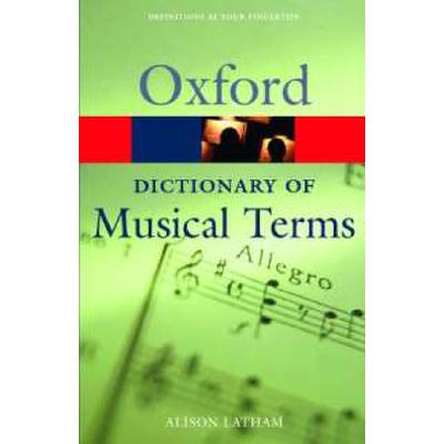 9780198606987 - OXFORD DICTIONARY OF MUSICAL TERMS 9780198606987 - OXFORD DICTIONARY OF MUSICAL TERMS