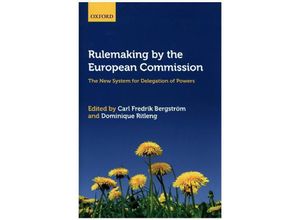 9780198703235 - Rulemaking by the European Commission Gebunden