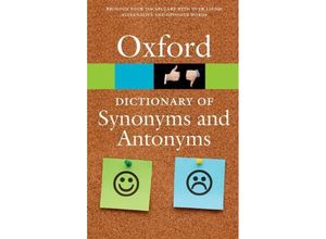 9780198705185 - The Oxford Dictionary of Synonyms and Antonyms - Oxford Languages Kartoniert (TB)