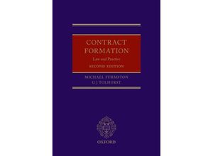 9780198724032 - Contract Formation - Michael Furmston Gregory Tolhurst Gebunden