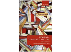 9780198789505 - Towards a European Public Law - Bernard Stirn Gebunden