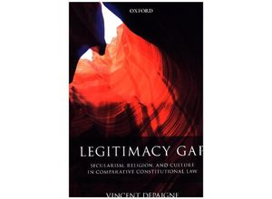 9780198803829 - Legitimacy Gap - Vincent Depaigne Gebunden