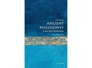 9780198805885 - Ancient Philosophy A Very Short Introduction - Julia Annas Kartoniert (TB)