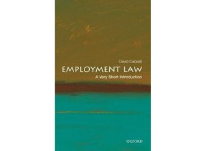 9780198819240 - Very Short Introduction   Employment Law A Very Short Introduction - David Cabrelli Kartoniert (TB)