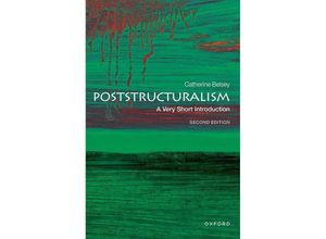 9780198859963 - Poststructuralism A Very Short Introduction - Catherine Belsey Kartoniert (TB)