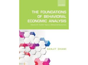 9780198861959 - The Foundations of Behavioral Economic Analysis Kartoniert (TB)