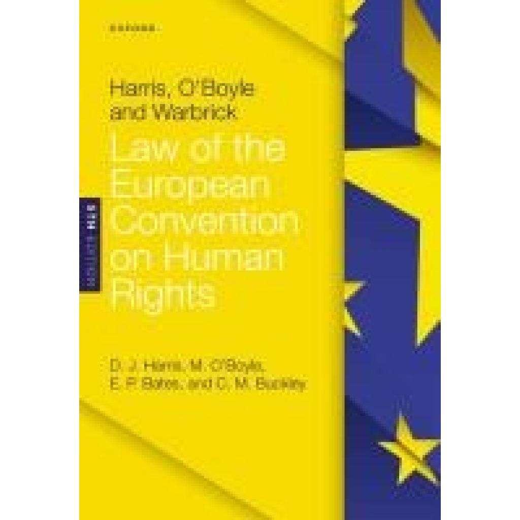 9780198862000 - Harris David Harris OBoyle and Warbrick Law of the European Convention on Human Rights