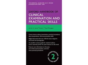 9780199593972 - Oxford Handbook of Clinical Examination and Practical Skills - James Thomas Tanya Monaghan Kartoniert (TB)