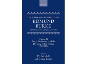 9780199665198 - The Writings and Speeches of Edmund Burke Gebunden