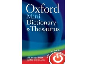 9780199692637 - Oxford Mini Dictionary & Thesaurus - Oxford Languages Kartoniert (TB)