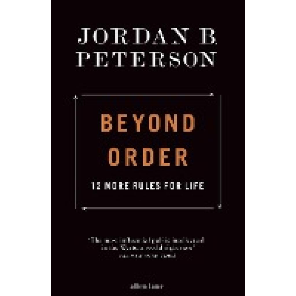 9780241407622 - Beyond Order - Jordan B Peterson Gebunden