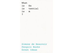 9780241475232 - Penguin Great Ideas   What Is Existentialism? - Simone de Beauvoir Kartoniert (TB)