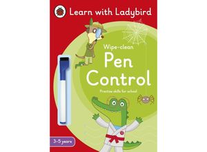 9780241515563 - Learn with Ladybird   Pen Control A Learn with Ladybird Wipe-Clean Activity Book 3-5 years - Ladybird Kartoniert (TB)