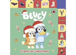 9780241615409 - Bluey   Bluey 12 Days of Christmas Tabbed Board Book - Bluey Pappband