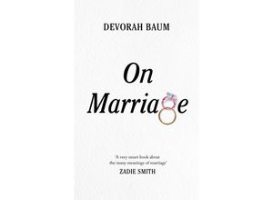 9780241618011 - On Marriage - Devorah Baum Gebunden