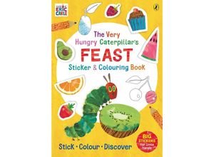 9780241642214 - The Very Hungry Caterpillars Feast Sticker and Colouring Book - Eric Carle Kartoniert (TB)