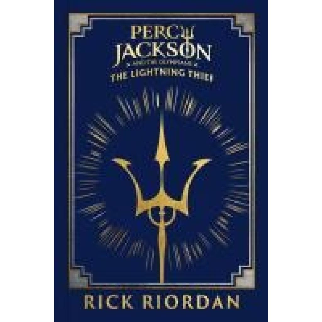 9780241723395 - Riordan Rick Percy Jackson and the Olympians The Lightning Thief (Deluxe Collectors Edition)