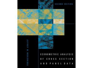 9780262232586 - Econometric Analysis of Cross Section and Panel Data second edition - Jeffrey M Wooldridge Gebunden