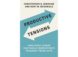 9780262547338 - Productive Tensions - Christopher B Bingham Rory M McDonald Taschenbuch