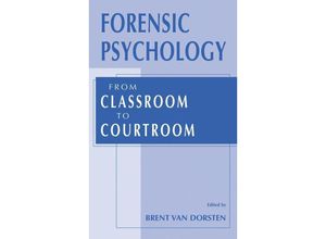 9780306472701 - Forensic Psychology Gebunden