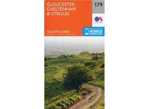 9780319243725 - Gloucester Cheltenham and Stroud - Ordnance Survey Karte (im Sinne von Landkarte)