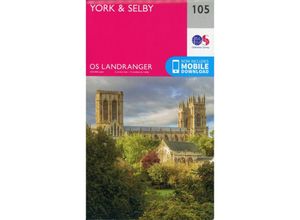 9780319262030 - York & Selby - Ordnance Survey Karte (im Sinne von Landkarte)