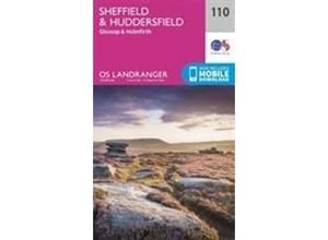 9780319262085 - Sheffield & Huddersfield Glossop & Holmfirth - Ordnance Survey Karte (im Sinne von Landkarte)