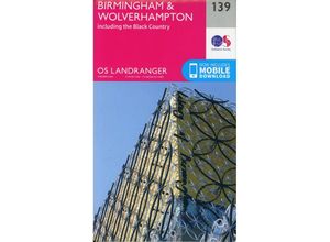 9780319262375 - Birmingham & Wolverhampton - Ordnance Survey Karte (im Sinne von Landkarte)