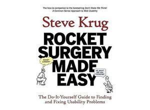 9780321657299 - Rocket Surgery Made Easy - Steve Krug Kartoniert (TB)