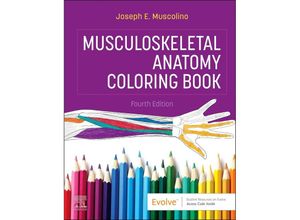 9780323878166 - Musculoskeletal Anatomy Coloring Book - Joseph E Muscolino Kartoniert (TB)