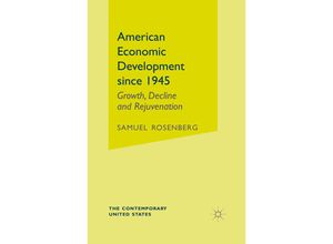 9780333345344 - The Contemporary United States   American Economic Development since 1945 - S Rosenberg Kartoniert (TB)