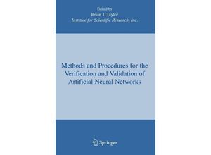 9780387282886 - Methods and Procedures for the Verification and Validation of Artificial Neural Networks Gebunden