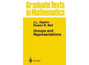 9780387945262 - Groups and Representations - JL Alperin Rowen B Bell Kartoniert (TB)