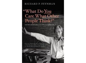 9780393355642 - What Do You Care What Other People Think? - Richard P Feynman Kartoniert (TB)