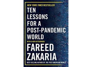 9780393868265 - Ten Lessons for a Post-Pandemic World - Fareed Zakaria Kartoniert (TB)