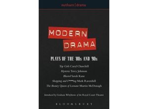 9780413764904 - Modern Drama Plays of the 80s and 90s - Caryl Churchill Mark Ravenhill Martin McDonagh Kartoniert (TB)