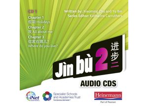 9780435041212 - Jìn bù 2 Audio CD A (11-14 Mandarin Chinese)  Audio-CD - Xiaoming Zhu Yu Bin (Hörbuch)