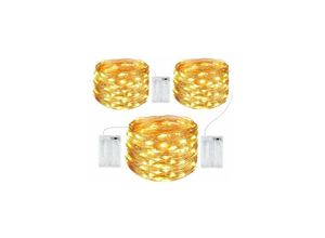 9780457005926 - Eting - Lichterketten [3er Pack] Weihnachtslichterketten 10M 100LED Außen und Innen Wasserdicht Romantische Dekoration Schlafzimmer Hochzeit Party