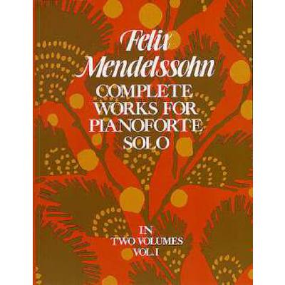 9780486231365 - Complete works for pianoforte solo 1