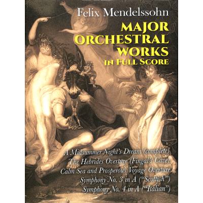 9780486231846 - Major orchestral works (Orchesterwerke)