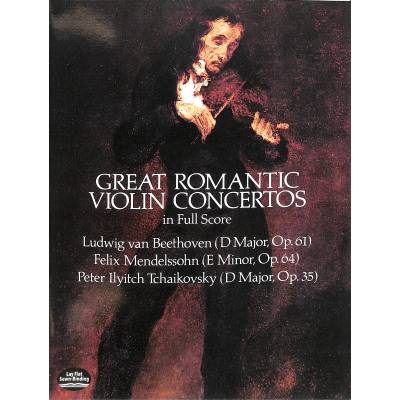 9780486249896 - Great romantic violin concertos