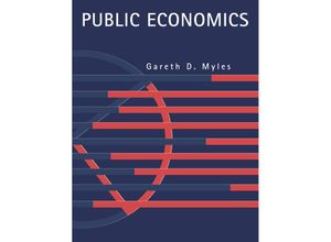 9780521497695 - Public Economics - Gareth D Myles Kartoniert (TB)